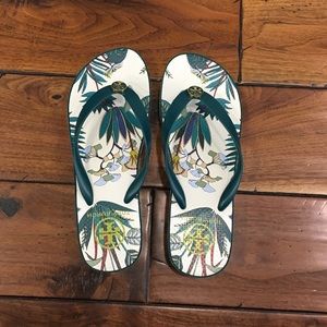 Tory Burch Wedge Flip Flops